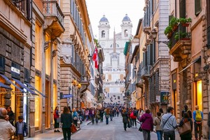 意大利罗马街头一景。（图：互联网）