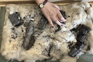 2000年前碳化卷轴