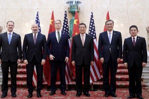 6月9日，中美经贸磋商机制首次会议在英国伦敦举行。（图：新华社）