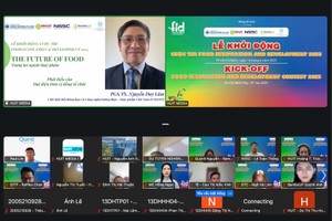 2025年第二届食品产品开发大赛启动仪式在虚拟现实平台上举行。（图：HUIT Media）