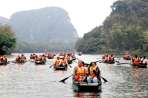 赴越的国际游客数量持续增加。（图：互联网）
