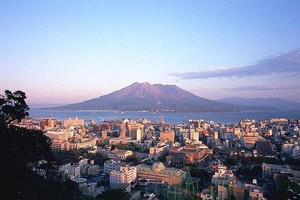 日本西南部鹿儿岛。（图：互联网）