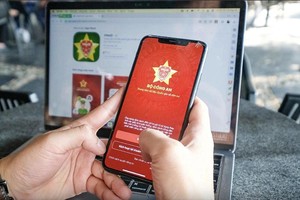 谨防来自冒充坊乡级干部的虚假电话，要求更新 VNeID应用程式上的信息以行骗。（示意图：互联网）