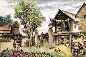 陆金书画作品欣赏——《和谐》