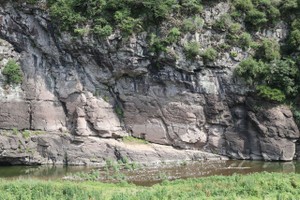 盘龟台岩刻画。（图：韩联社）