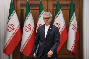 伊朗外交部发言人巴加埃。（图：新华社）