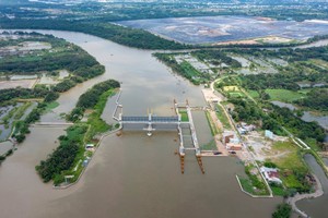 尽管已达逾九成工作量，但治水项目仍搁置至今。（图：TN）