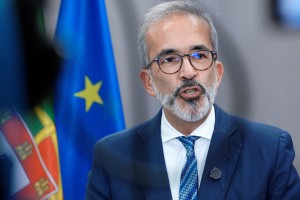 葡萄牙外交部长兰赫尔9月21日宣布：“承认巴勒斯坦国是葡萄牙外交政策基本、持续和根本路线的体现。”（图：路透社）