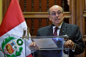 秘鲁外交部长德赛拉。（图：AFP）