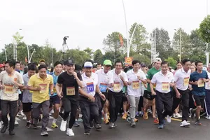 Sôi nổi giải việt dã liên xã Ngãi Giao - Bình Giã lần 1 năm 2025