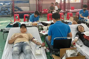 Ngày hội hiến máu tại Long Hải: Tiếp nhận được 287 đơn vị máu an toàn