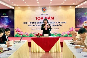 Đề xuất tăng chế độ cho hòa giải viên, xây dựng trung tâm hòa giải chuyên nghiệp 