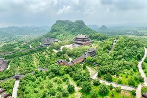 拜订寺座落于世界文化与自然双重遗产长安名胜群之中，创下亚洲与越南多项纪录。