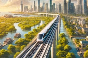 连接胡志明市与芹耶市中心的高速都市铁路项目投资总额为29亿3000万美元。