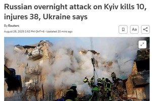 图片来源：路透社报道截图