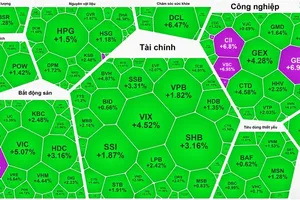 资金涌入“抄底”，VN-Index指数上涨逾38点