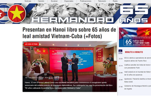 古巴拉美通讯社（Prensa Latina）于11月18日正式推出《古巴—越南：65年兄弟情谊》专题专栏。