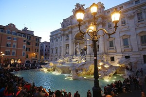 罗马“许愿池”将对游客收费。