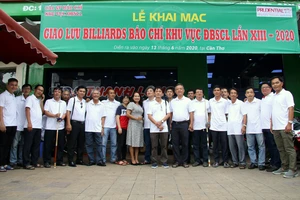 Khai mạc Giải Bida Báo chí khu vực ĐBSCL năm 2020