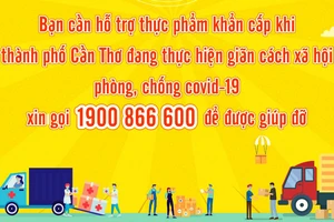 Cần Thơ: Người dân gặp khó khăn về thực phẩm hãy gọi 1900 866 600