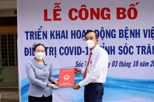 Sóc Trăng đưa bệnh viện điều trị Covid-19 vào hoạt động