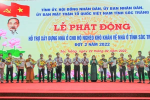 Sóc Trăng triển khai vận động xây dựng gần 2.000 căn nhà cho hộ nghèo