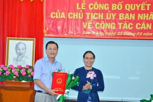 Sóc Trăng có tân Giám đốc Sở Khoa học - Công nghệ