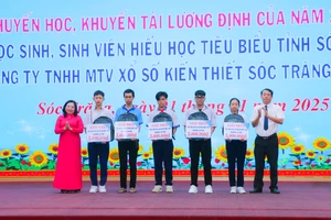 Sóc Trăng: Trao 1,2 tỷ đồng học bổng Lương Định Của