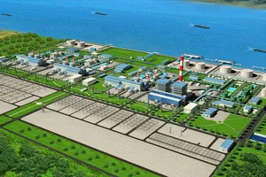 Phối cảnh Dự án khí – điện Lô B Ô Môn