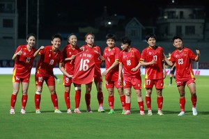 越南球员庆祝进球（图源：互联网）