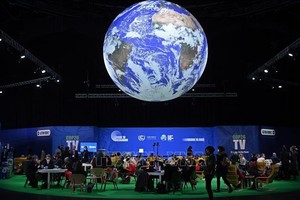 在苏格兰格拉斯哥举行的COP26会议。