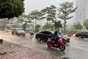 10月13日全国各地降雨（图：互联网）。
