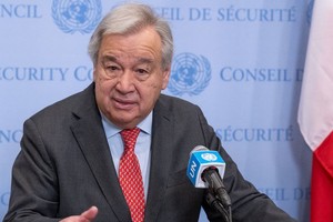 联合国秘书长古特雷斯。