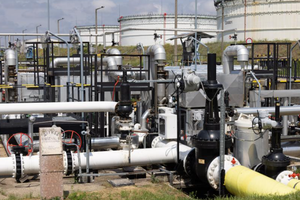 连接匈牙利和俄罗斯的“友谊”输油管道入口点。