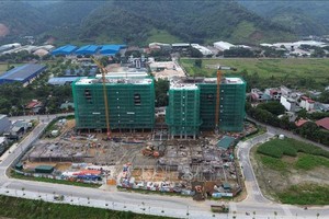 老街某个社会住房项目。图：国庆