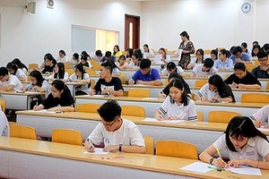 胡志明市国家大学的能力评价考试。