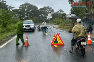 Sau phản ánh của Báo SGGP, phân luồng phương tiện qua đèo D’ran từ chiều 30-10