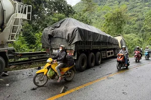 Lâm Đồng: Tai nạn liên hoàn trên đèo Bảo Lộc