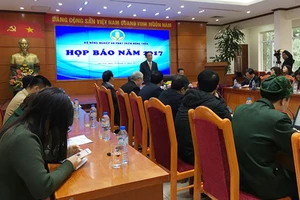 Quang cảnh buổi họp báo