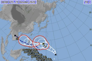Cơn bão số 10 xuất hiện