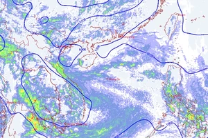 Miền Nam sẽ gia tăng mưa gió vì bão gần Biển Đông