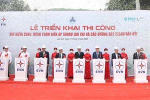 Khởi công trạm 500kV ở Lào Cai, sẵn sàng nhập khẩu điện khi cần thiết