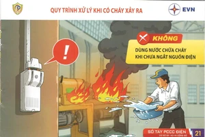 Hướng dẫn phòng cháy do chập điện tại các cơ sở sản xuất, kinh doanh, công sở 