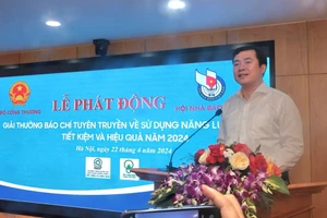 Phát động giải báo chí về tiết kiệm điện năm 2024