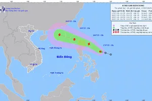 Sẵn sàng ứng phó bão vào Biển Đông 