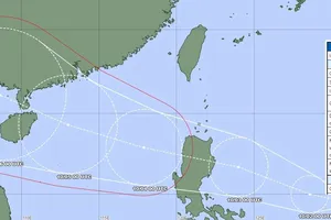 Áp thấp nhiệt đới có thể mạnh lên thành bão số 11