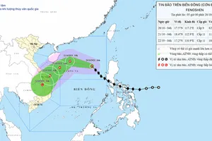Hoàn lưu bão số 12 và không khí lạnh sẽ gây mưa lớn, kéo dài nhiều ngày