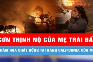 Thảm họa cháy rừng tại bang California của Mỹ: Cơn thịnh nộ của Mẹ Trái Đất