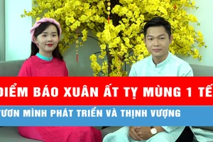 Điểm báo xuân Ất Tỵ mùng 1 tết 