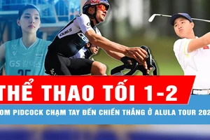 Bản tin thể thao tối 1-2: Tom Pidcock chạm tay đến chiến thắng ở AlUla Tour 2025